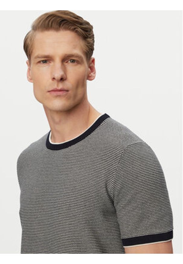 Bugatti Sweter 7200-15535E Kolorowy Regular Fit. Materiał: bawełna. Wzór: kolorowy