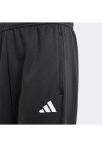 Adidas - Spodnie treningowe do piłki nożnej dla dzieci ADIDAS Sereno. Kolor: czarny, biały, wielokolorowy. Materiał: dresówka. Styl: klasyczny, sportowy