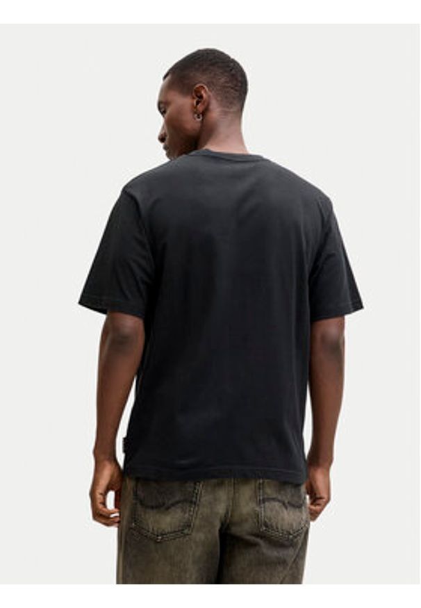 Jack & Jones T-Shirt Earchive 12287990 Czarny Regular Fit. Kolor: czarny. Materiał: bawełna