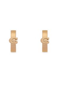 Coach Kolczyki 37560724 Złoty. Materiał: metalowe. Kolor: złoty #3