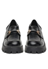 DeeZee Loafersy FBD-20306 Czarny. Kolor: czarny. Materiał: skóra #3