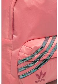 adidas Originals - Plecak. Kolor: różowy. Materiał: nylon, materiał. Wzór: gładki #3