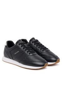 Calvin Klein Sneakersy Retro Runner Lth Tape YM0YM01381 Czarny. Kolor: czarny. Materiał: skóra #4