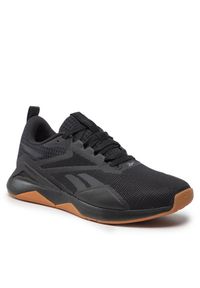 Buty na siłownię Reebok. Kolor: czarny. Materiał: guma. Sport: fitness #1