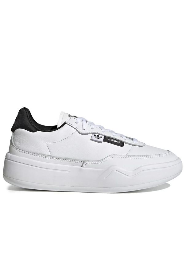 Adidas - Buty adidas Originals Her Court GW5364 - białe. Okazja: do pracy, na spacer. Zapięcie: sznurówki. Kolor: biały. Materiał: materiał, skóra, guma. Szerokość cholewki: normalna. Sport: turystyka piesza