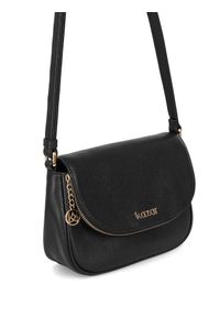 Kazar - Czarna torebka damska. Kolor: czarny. Materiał: skórzane. Styl: casual. Rodzaj torebki: na ramię #2