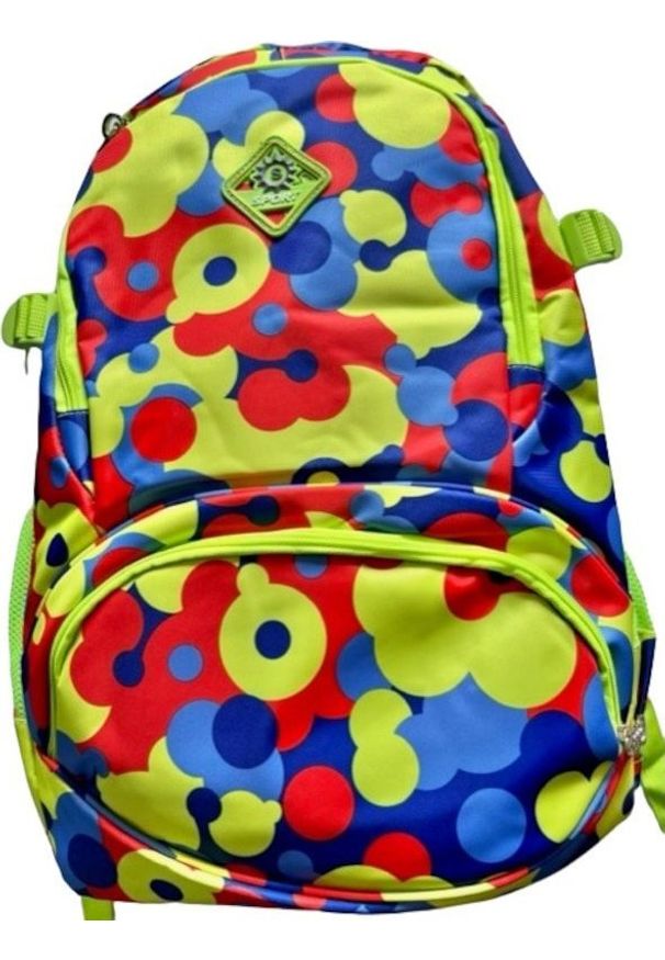 Motivo Plecak szkolny Motivo Pomarańczowe Kule + Worek do butów [H]. Kolor: pomarańczowy