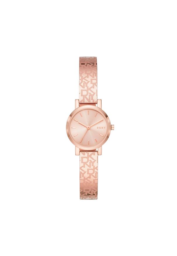 Zegarek DKNY - Soho NY2884 Pink/Pink. Kolor: różowy. Styl: klasyczny