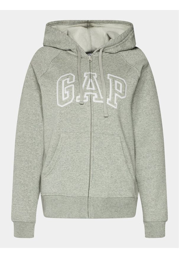 GAP - Gap Bluza 463503-03 Szary Regular Fit. Kolor: szary. Materiał: bawełna