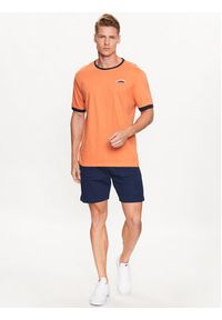 Blend T-Shirt 20715329 Pomarańczowy Regular Fit. Kolor: pomarańczowy. Materiał: bawełna