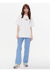 BDG Urban Outfitters T-Shirt BDG CALIFORNIA ORANGE T 76488816 Biały Oversize. Kolor: biały. Materiał: bawełna #5
