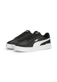 Buty damskie Puma Carina 2.0. Okazja: na plażę. Kolor: biały, wielokolorowy, czarny, szary. Sezon: lato. Sport: tenis