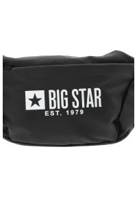 Big Star Accessories - Czarna Saszetka Big Star Uniwersalna Nerka Materiałowa. Kolor: czarny. Materiał: materiał. Wzór: nadruk #4