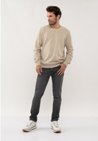 Volcano - Grafitowe jeansy, Slim Fit, D-DEXTER 51. Okazja: na co dzień. Kolor: szary. Styl: casual, elegancki #1