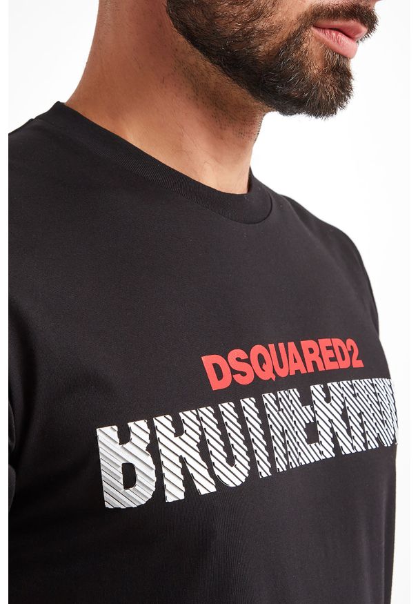 T-SHIRT DSQUARED2. Długość rękawa: krótki rękaw. Długość: krótkie. Wzór: nadruk