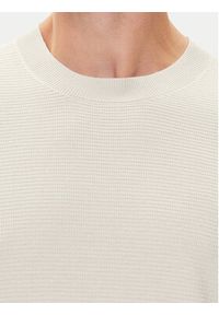 BOSS T-Shirt H-Ianni 50543161 Écru Regular Fit. Materiał: bawełna #4