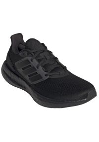 Adidas - Buty do biegania adidas PureBoost 22 M GZ5173 czarne. Kolor: czarny. Materiał: materiał, syntetyk, guma. Szerokość cholewki: normalna #3