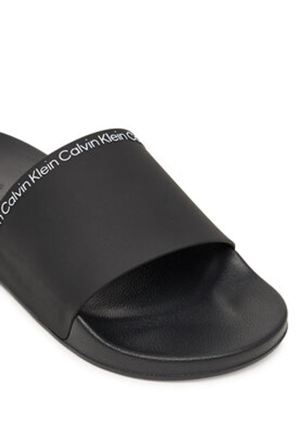 Calvin Klein Klapki Ess Slide Institutional Cv HM0HM02108 Czarny. Kolor: czarny. Materiał: syntetyk