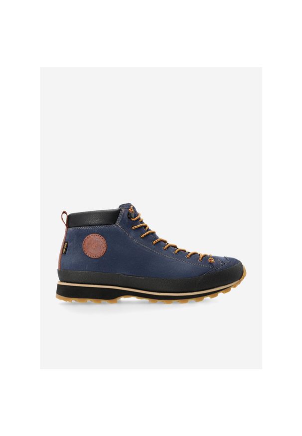LOMER - Buty outdoor męskie Lomer Bio Naturale Mid MTX. Kolor: niebieski. Sport: outdoor