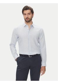Pierre Cardin Koszula C6 41017.0482 Błękitny Modern Fit. Kolor: niebieski. Materiał: bawełna