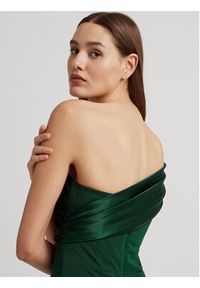 Lauren Ralph Lauren Sukienka wieczorowa 253918992001 Zielony Regular Fit. Kolor: zielony. Materiał: syntetyk. Styl: wizytowy