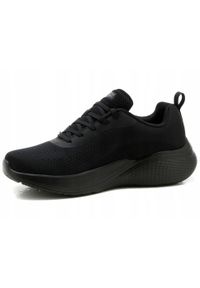 skechers - Buty do chodzenia męskie Skechers Bobs Infinity. Kolor: czarny. Materiał: materiał, syntetyk. Szerokość cholewki: normalna. Sport: turystyka piesza