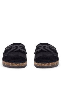 DeeZee Klapki WSLS19-20 Czarny. Kolor: czarny. Materiał: materiał #3