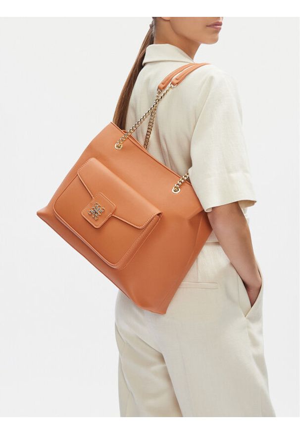 Nine West Torebka JH5831-NW Beżowy. Kolor: beżowy