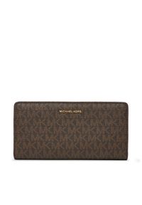 Duży Portfel Damski MICHAEL Michael Kors. Kolor: brązowy
