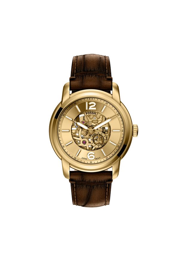 Zegarek Fossil. Kolor: brązowy