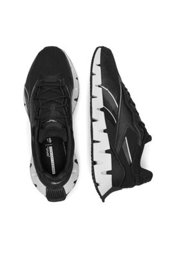 Reebok Buty do biegania ZIG DYNAMICA 4 100026132 Czarny. Kolor: czarny. Materiał: materiał