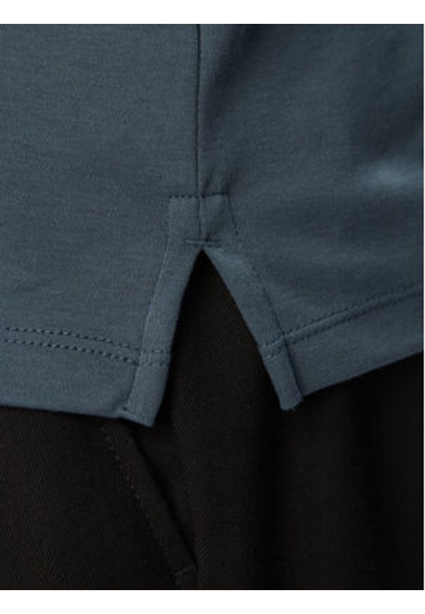 Calvin Klein Polo Supima LV04LH240G Szary ciemny Slim Fit. Typ kołnierza: polo. Kolor: szary. Materiał: bawełna