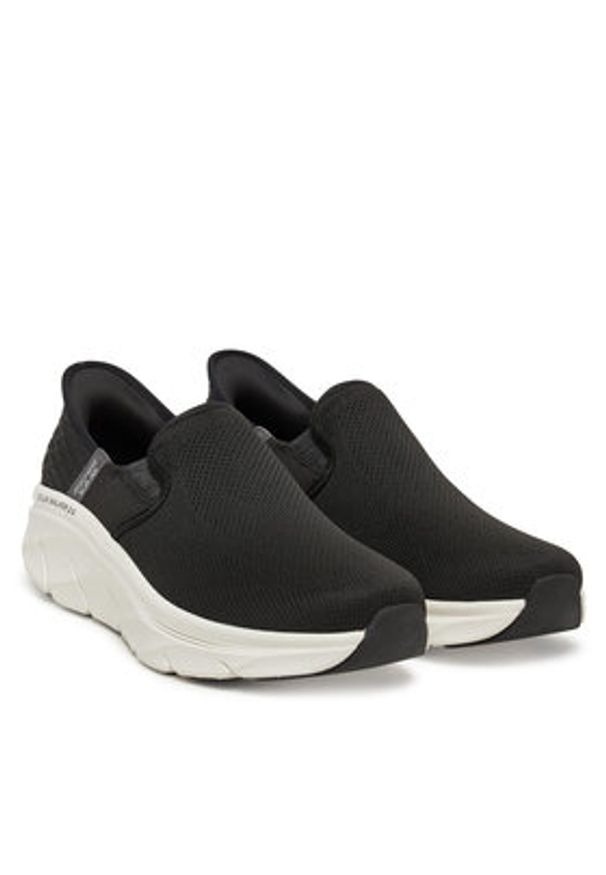 skechers - Skechers Sneakersy D'Lux Walker 2.0-Reeler 232463/BLK Czarny. Kolor: czarny. Materiał: materiał