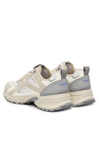 Calvin Klein Sneakersy Hike Runner Laceup Stipe M-Su HM0HM02155 Beżowy. Kolor: beżowy. Materiał: materiał #3