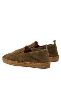 Castañer Espadryle Joel T/186 023416 Zielony. Kolor: zielony. Materiał: skóra, zamsz #4