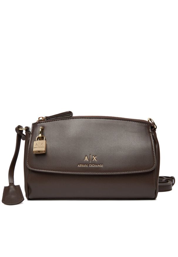 Torebka Armani Exchange. Kolor: brązowy