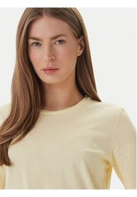 only - ONLY T-Shirt 15270390 Żółty Regular Fit. Kolor: żółty. Materiał: bawełna #4