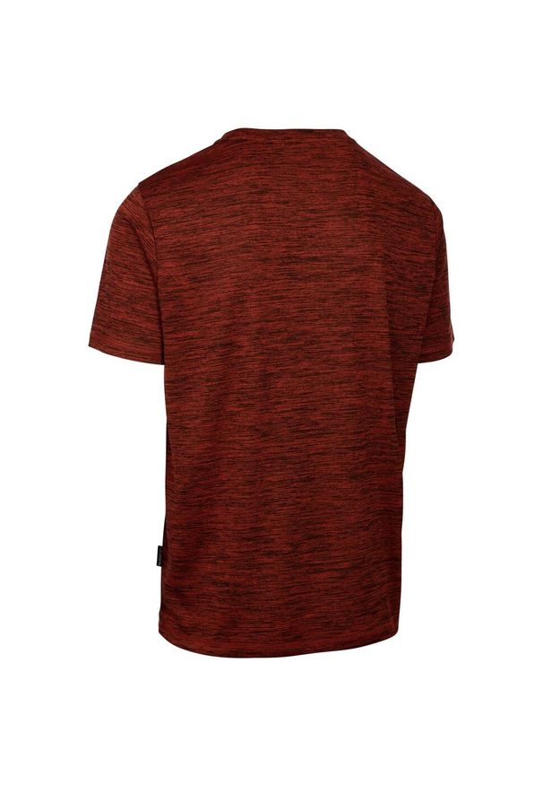 TRESPASS - T-shirt sportowy męski Kearsley. Kolor: pomarańczowy