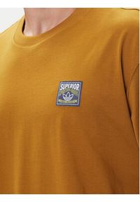 Adidas - adidas T-Shirt Wabash JW0160 Brązowy Loose Fit. Kolor: brązowy. Materiał: bawełna #4