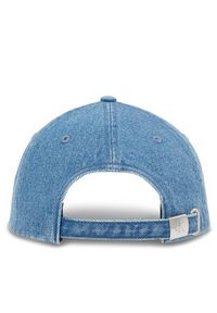 Calvin Klein Czapka z daszkiem Denim K60K611979 Niebieski. Kolor: niebieski. Materiał: bawełna