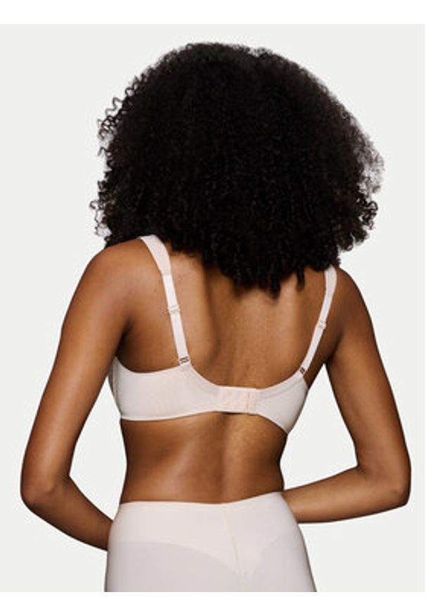 Triumph Biustonosz z fiszbiną Illusion Curve 10224856 Beżowy. Kolor: beżowy. Materiał: syntetyk