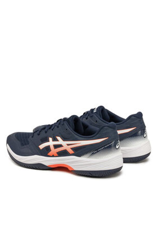 Asics Buty halowe Gel-Court Hunter 3 1071A088 Niebieski. Kolor: niebieski. Materiał: materiał