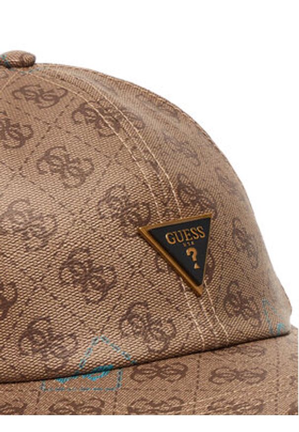 Guess Czapka z daszkiem AM9546 POL01 Beżowy. Kolor: beżowy. Materiał: poliester