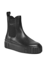 GANT - Gant Sztyblety Snowmonth Chelsea Boot 27551372 Czarny. Kolor: czarny