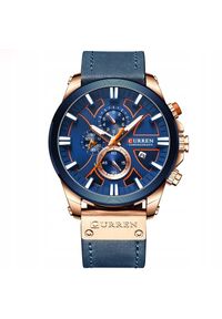 Zegarek Curren ZEGAREK MĘSKI CURREN stalowy chronograf. Kolor: szary #1