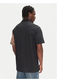 Just Cavalli Polo 78OAGE15 Czarny Regular Fit. Typ kołnierza: polo. Kolor: czarny. Materiał: bawełna #5