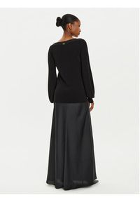TwinSet - TWINSET Komplet sweter i sukienka 242TP3112 Czarny Relaxed Fit. Kolor: czarny. Materiał: syntetyk #6