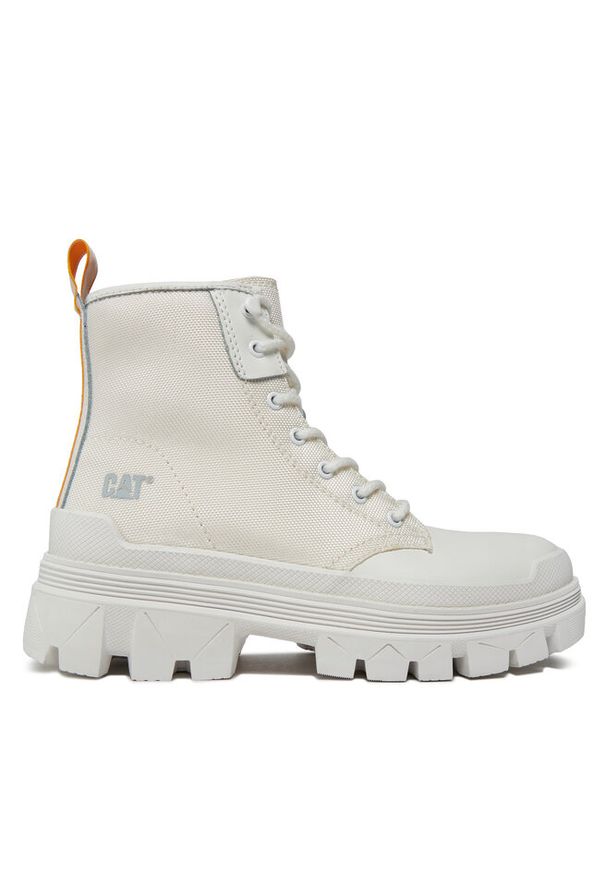Trapery CAT Footwear. Kolor: biały