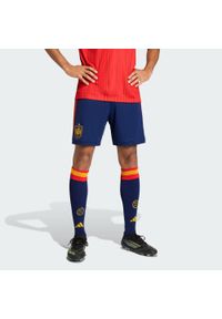 Adidas - Szorty podstawowe Hiszpania 26. Kolor: niebieski. Technologia: ClimaCool (Adidas). Sport: piłka nożna #1