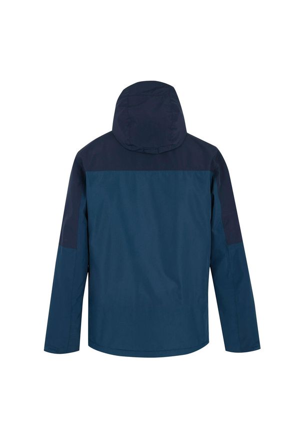 Regatta - Męska Wodoodporna Kurtka Ocieplana Thornridge. Kolor: niebieski. Sport: turystyka piesza